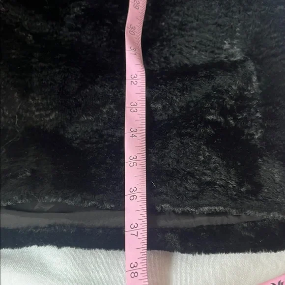 Emporio Armani Black Faux Fur Coat - Picture 12 of 16